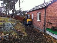 Drnering Drnera isolering grund CFS Bygg AB // Grv & Drnering Stockholm AB